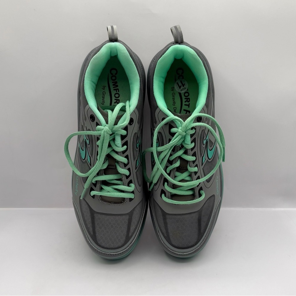 Gravity Defyer G-DEFY Mehalef Women's Size 11 Grey Green VersoShock - Picture 3 of 10